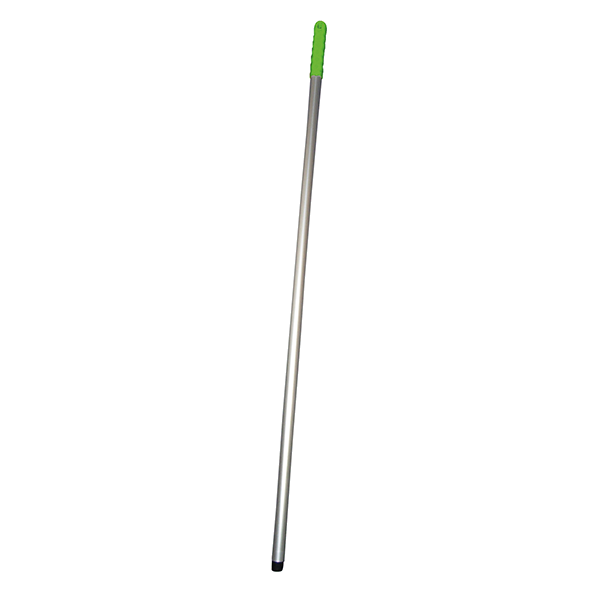 Green aluminium handle