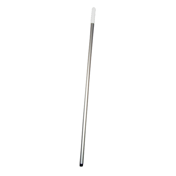 White aluminium handle