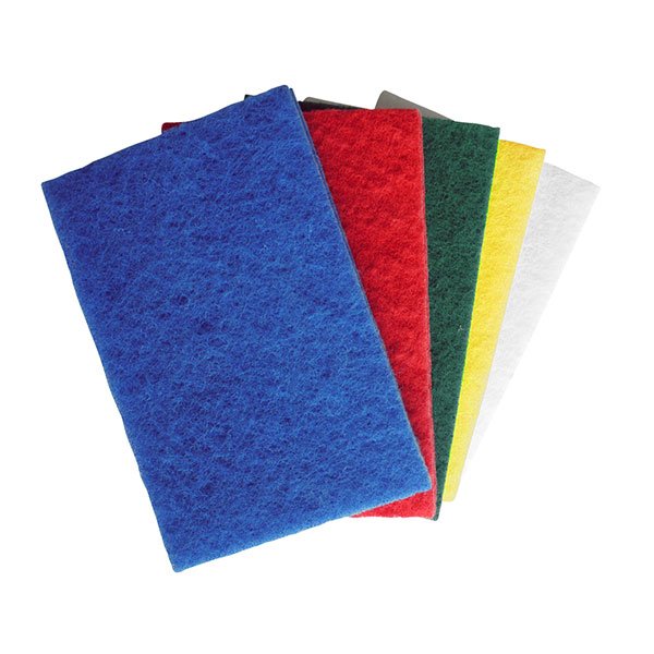 Colour Coded Standard Grade Scouring Pads Cleaning Equipment